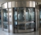 revolving automatic door